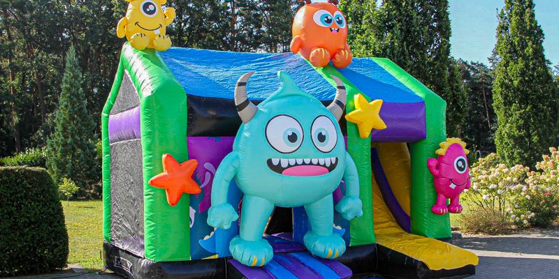 ISL Hüpfburg Monster Villa